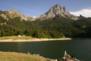 D2-15 Lac de Bious-Artigues and the Pic du Midi D'Ossau, French Pyrenees.